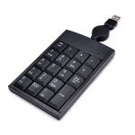 Generic Mini USB Stretchable 19 Keys Numeric Numerical Number Keypad Keyboard for Laptop