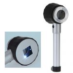Coco Digital 10X Handheld LED Optical Glass Magnifier Scale Magnifying Jewelry Loupe With 3 Super Bright LED Lights For Better Lighting Effect And A Protective Bag
