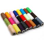 Coco Digital 24 Spools All Purpose Polyester Sewing Thread 24 Assorted Colors Polyester Sewing Thread