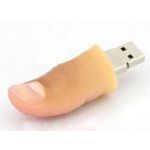 High Quality 8 GB Finger Shape USB Flash Memory Drive