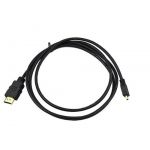 Micro HDMI to HDMI Cable for Blackberry Playbook LG Optimus 3D P920 Droid X