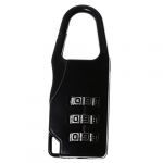 3 Combination Number Resettable Padlock Code Travel Suitcase Padlock Luggage Case Bag Security Travel Suitcase Pad Lock
