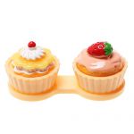 Lovely Cute Cartoon Travel Contact Lens Case Box Kit Holder