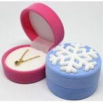 Lovely Shape Jewelry Ring Necklace Earring Gift Package Case Box