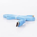 HDMI to HDMI Gold Plated Connectors 3m Flat Cable