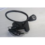 Black Portable Usb Led Light With Clip USB Port of your laptop or your PC great for reading