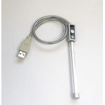 New Flexible USB Super Bright 10 LED Light Lamp fr PC Notebook White