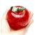 3D Crystal Apple Jigsaw Puzzle IQ Toy Model Decoration (Red)