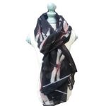Realistic Dragonfly Scarf - Lovely Dragonfly Flutters over this lovely scarf
