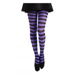 Pamela Mann Neon Twickers Striped Tights - Flo Purple