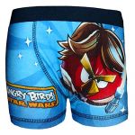 Angry Birds Star Wars Official Gift 1 Pack Boys Boxer Shorts Blue 7-8 Years