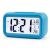 Digital LCD Snooze Alarm Clock + Sensor Light + White LED Backlight