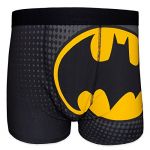 Batman DC Comics Official Gift 1 Pair Mens Boxer Shorts Black Small
