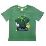 Boys Short Sleeve Avengers Incredible Hulk T Shirt Kids Summer Top Size 9-10 Years