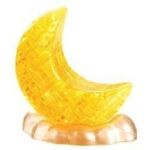 PicknBuy¨ 3D Crystal Puzzle Yellow Moon Jigsaw Puzzle IQ Toy Model Decoration