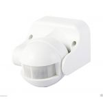 Modern White Outdoor Movement Sensor Switch 180 Degree PIR Sensor