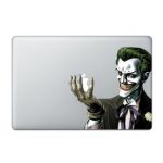 Comic Book Characters Vinyl Decal Sticker Art for Apple MacBook Pro/Air - Joker, 15 or 13 inch