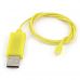 Yellow USB Charger Cable For Syma S105 S107 Mini RC Helicopter