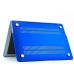 Blue Hard Cover Rubberized Case Protector compatible for Apple MacBook Air 11/11.6