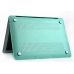 Green Hard Cover Rubberized Case Protector compatible for Apple MacBook Air 11/11.6