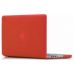 Red Hard Cover Rubberized Case Protector compatible for Apple Macbook Pro 13.3