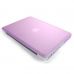 Purple Hard Cover Rubberized Case Protector compatible for Apple Macbook Pro 13.3