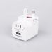 worldwide usb Travel Adaptor/charger plug -works in over 175 countries