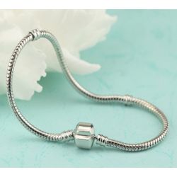 20cm silver tone charm bracelet