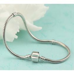 20cm Silver Tone charm Bracelet