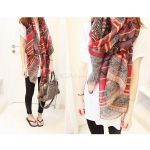  Cotton Scarf Wrap Large Silk Winter Shawl Stole Scarves