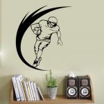 Wall Sticker Sports Ruby running room decoration Decal Vinyl