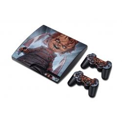 Playstation PS3 Slim Vinyl Decor Decal Protetive Skin Sticker for Console, Controllers Decal#0006