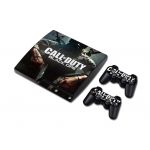 Microsoft playstation ps3 slim vinyl decor decal protetive skin sticker for console, controllers decal#0007