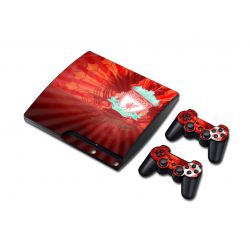 playstation ps3 slim vinyl decor decal protetive skin sticker for console, controllers decal#0008