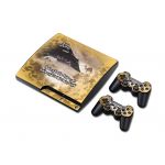 playstation ps3 slim vinyl decor decal protetive skin sticker for console, controllers decal#3104