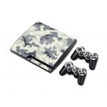 playstation ps3 slim vinyl decor decal protetive skin sticker for console, controllers decal#3130