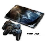 Microsoft playstation ps3 cech-4000 vinyl decor decal protetive skin sticker for console, controllers decal#0009