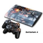 playstation ps3 cech-4000 vinyl decor decal protetive skin sticker for console, controllers decal#0010