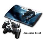 playstation ps3 cech-4000 vinyl decor decal protetive skin sticker for console, controllers decal#0068