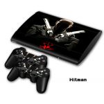 playstation ps3 cech-4000 vinyl decor decal protetive skin sticker for console, controllers decal#0076
