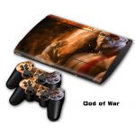 playstation ps3 cech-4000 vinyl decor decal protetive skin sticker for console, controllers decal#0078