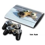 playstation ps3 cech-4000 vinyl decor decal protetive skin sticker for console, controllers decal#0081