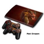 playstation ps3 cech-4000 vinyl decor decal protetive skin sticker for console, controllers decal#0091