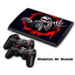 playstation ps3 cech-4000 vinyl decor decal protetive skin sticker for console, controllers decal#0097