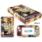 Nintendo wii u vinyl decor decal protetive skin sticker for console, controllers decal#0008