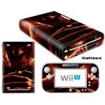 Nintendo Wii U Vinyl Decor Decal Protetive Skin Sticker for Console, Controllers Decal#0089