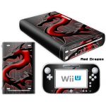 Nintendo Wii U Vinyl Decor Decal Protetive Skin Sticker for Console, Controllers Decal#0092